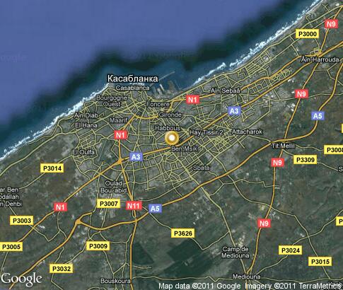 карта: Касабланка