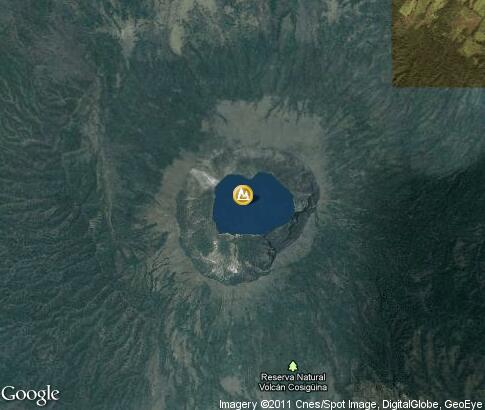 map: Cosiguina Volcano