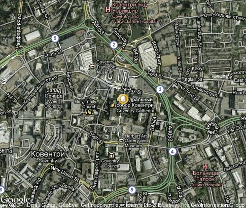 map: Coventry University