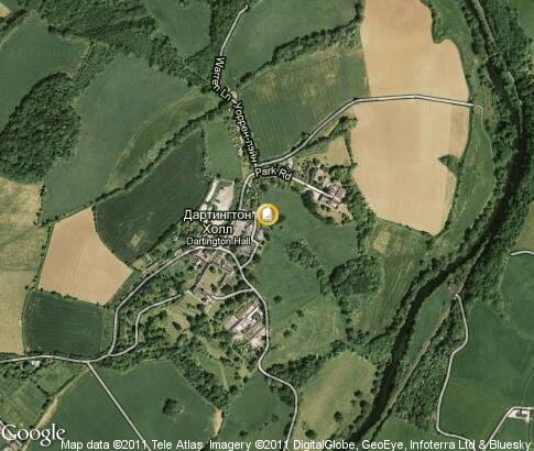 map: Dartington College of Arts