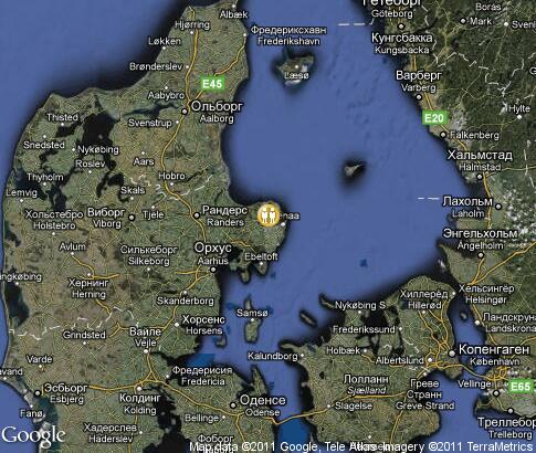 map: Denmark,  Flexicurity