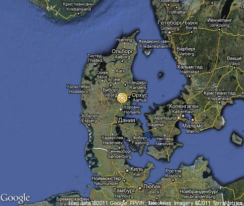 map: Vikings of Denmark