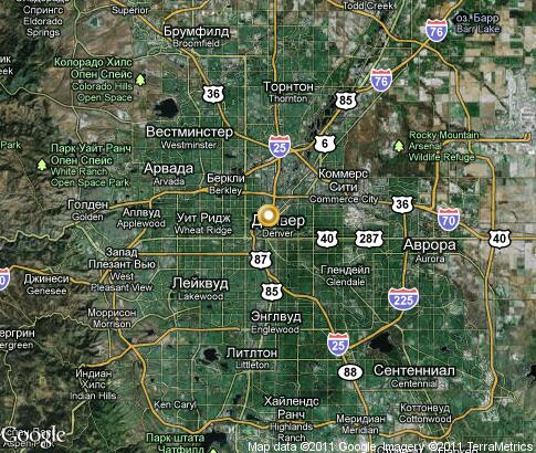 map: Denver