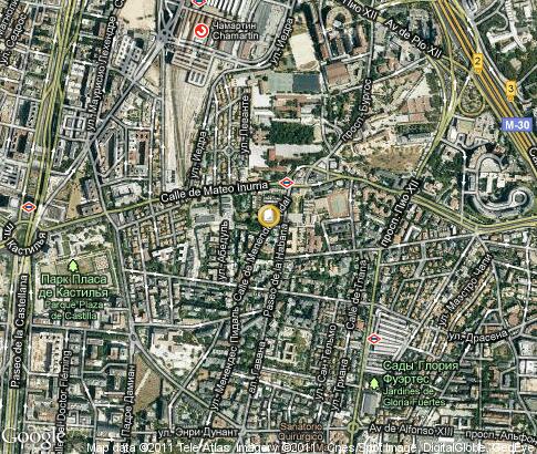 map: EAE Business School, Madrid