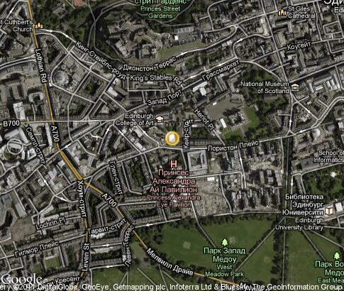 地图: Edinburgh College of Art