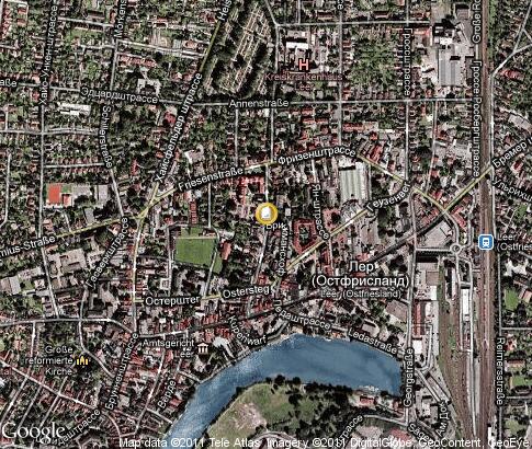 map: Fachhochschule Emden/Leer, Studienort Leer
