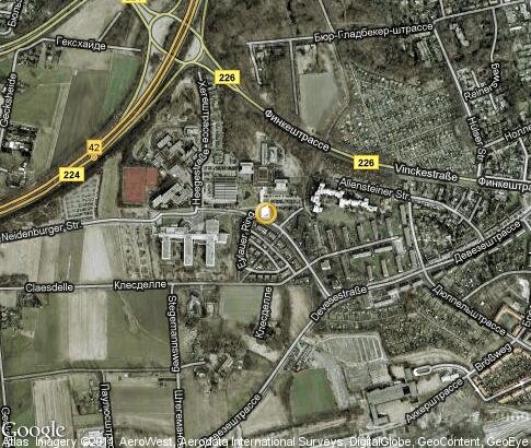 map: Fachhochschule Gelsenkirchen
