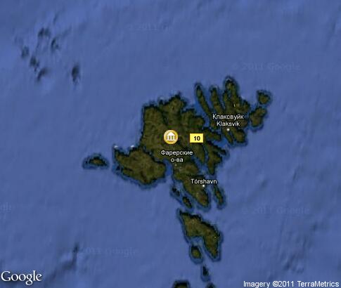 карта: Фарерские острова, культура