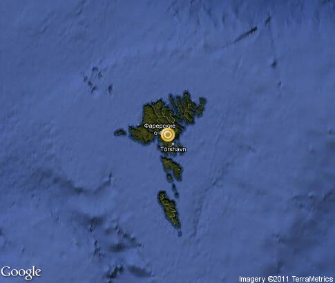 地图: 法罗群岛