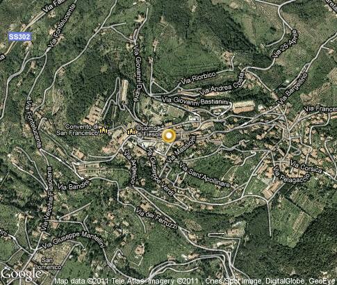 map: Fiesole
