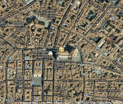 map: Basilica di Santa Maria del Fiore (Duomo)