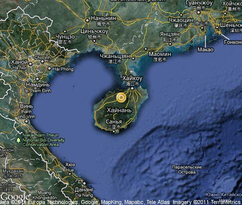 map: Hainan