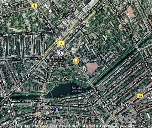 map: Hochschule für bildende Künste Hamburg