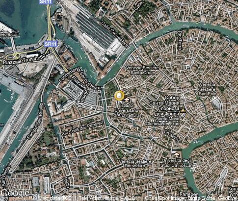 карта: IUAV - Università degli Studi di Venezia