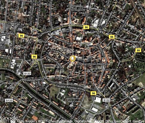 map: Internationales Hochschulinstitut Zittau (IHI)
