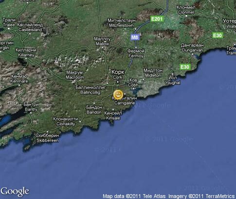 map: Ireland, South East, Pleasure