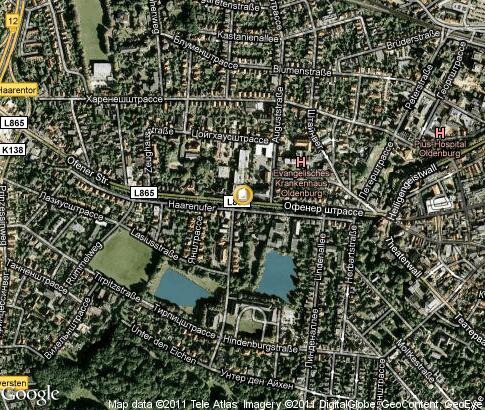 map: Jade Hochschule Wilhelmshaven, Oldenburg