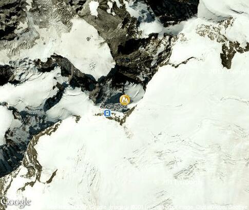 map: Jungfraujoch