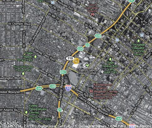 map: LA Auto Show