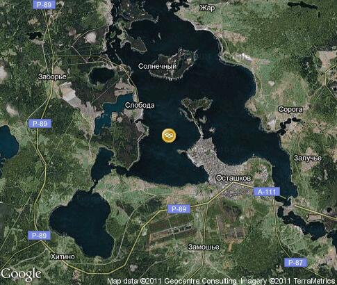 地图: 謝利格爾湖