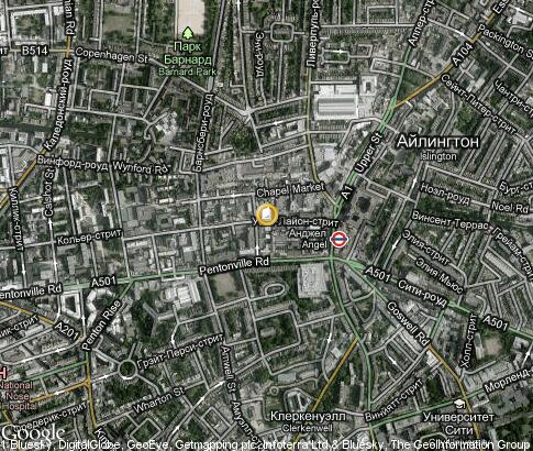 地图: London Centre for Fashion Studies