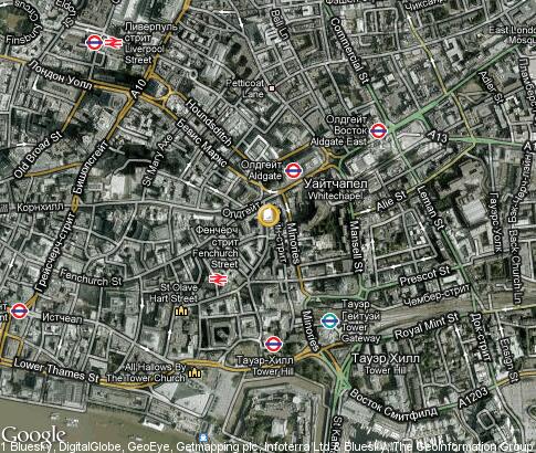 map: London Metropolitan University