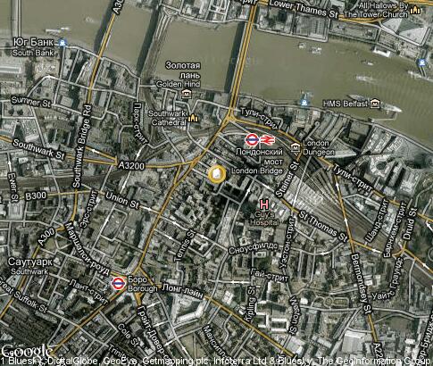 карта: London School of Commerce