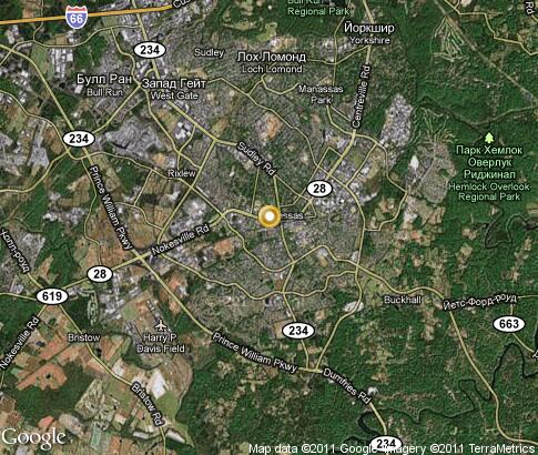 map: Manassas