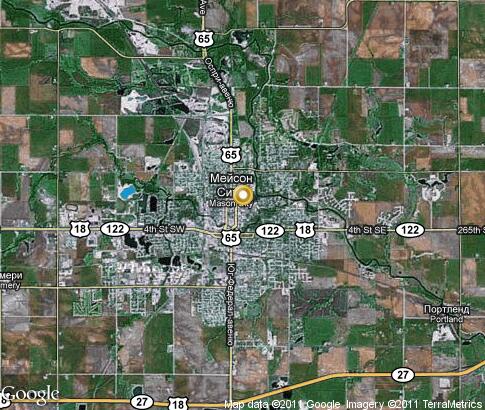 map: Mason City
