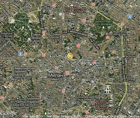 map: Milan, Shopping