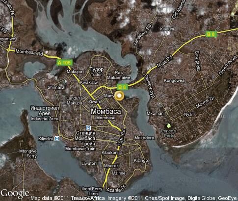 map: Mombasa