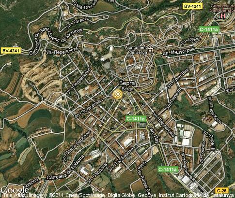 map: Patum de Berga