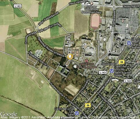 map: Philosophisch-Theologisch Hochschule SVD Sankt Augustin