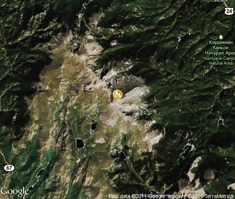 map: Pikes Peak