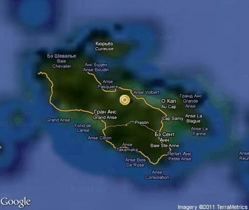 map: Praslin