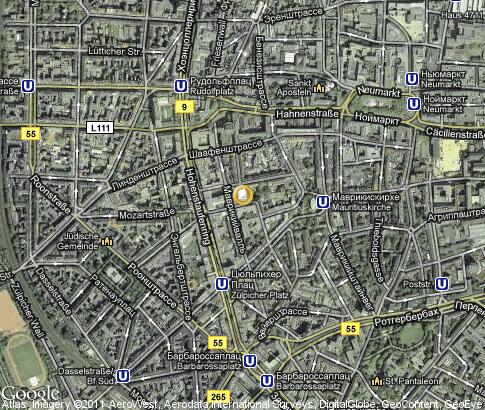 map: Rheinische Fachhochschule Köln