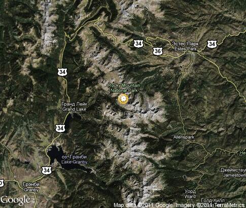 map: Rocky Mountain National Park