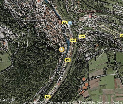 map: SRH Hochschule Calw