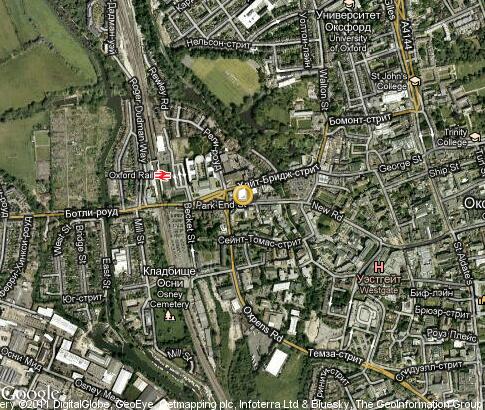 map: Saïd Business School - University of Oxford