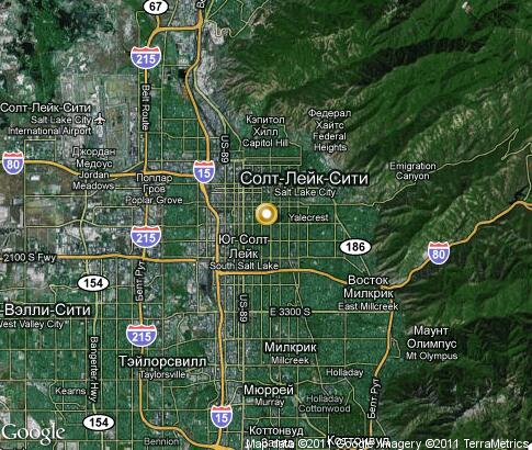 map: Salt Lake City