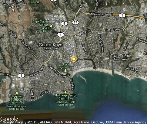 map: Santa Cruz