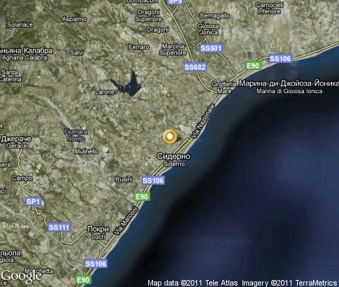 map: Siderno