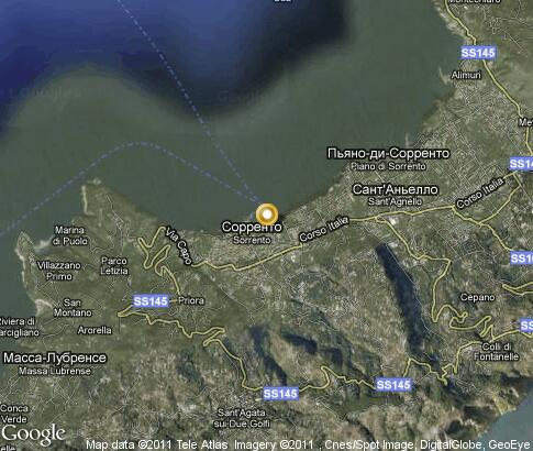 map: Sorrento