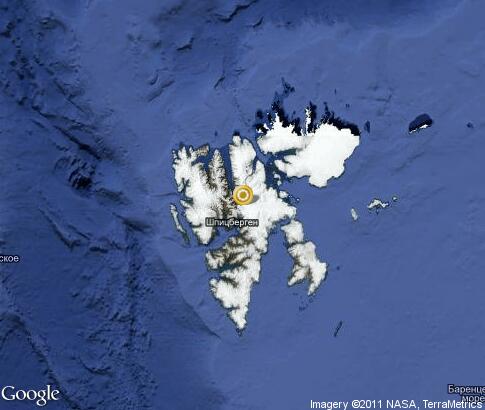 map: Spitsbergen