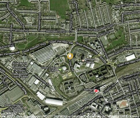 map: Swindon College