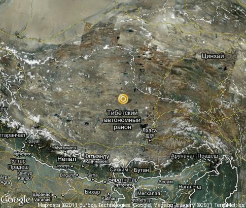 map: Tibet