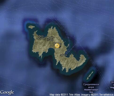 карта: Тилос, остров