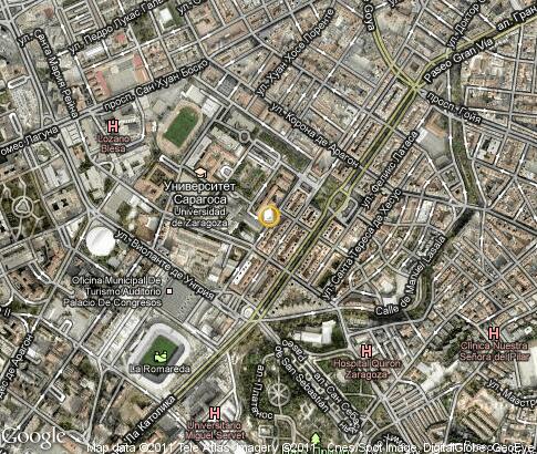 карта: Universidad de Zaragoza