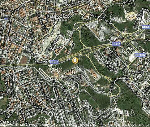 map: Università degli Studi del Molise