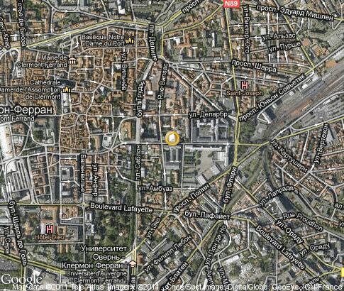 地图: Université Blaise Pascal